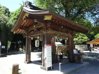 出雲大社相模分祠の手水舎