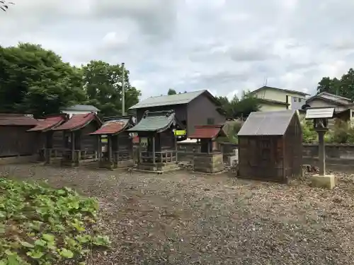 秋田諏訪宮の末社・摂社