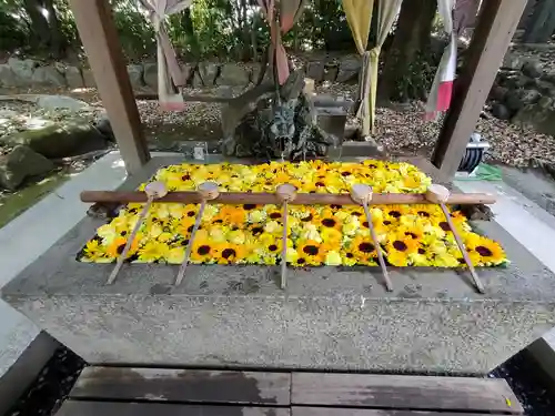 清洲山王宮　日吉神社の手水