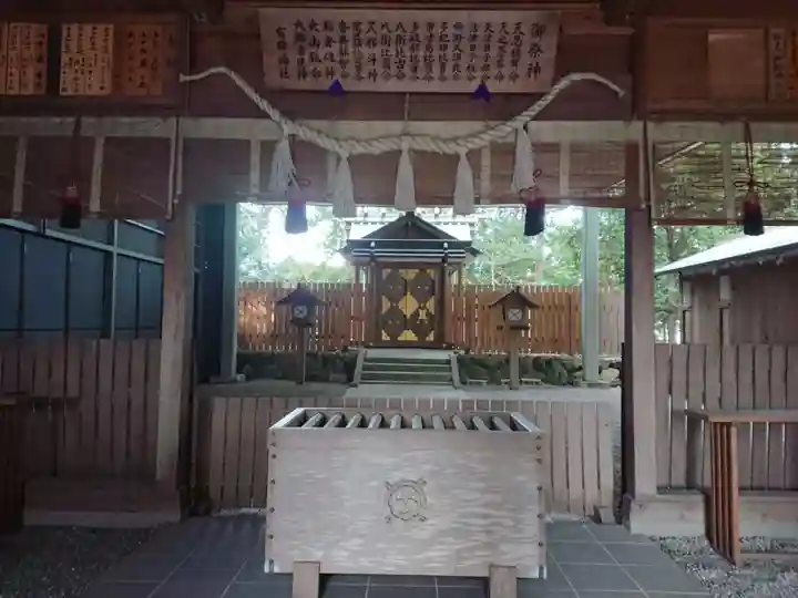 有田神社の本殿・本堂