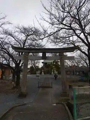 三箇神社の鳥居