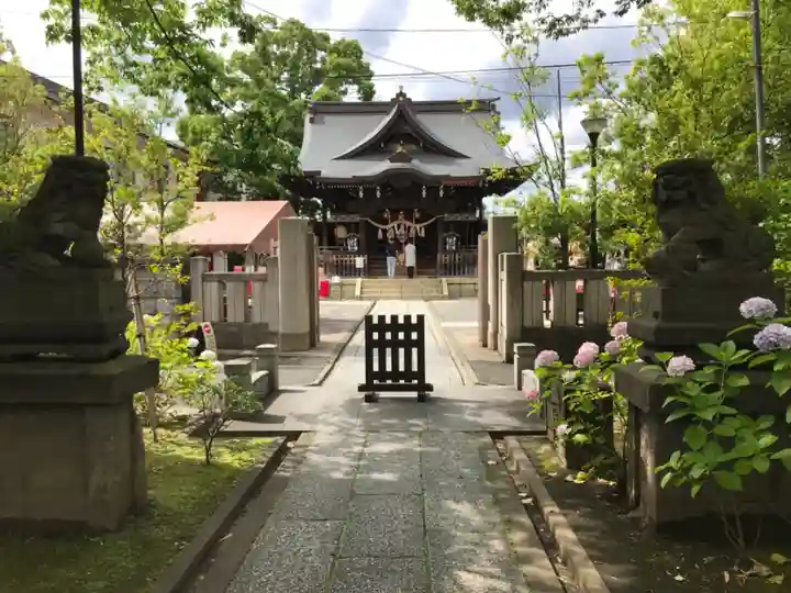 溝口神社の本殿・本堂