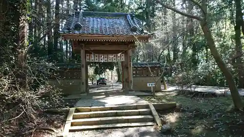 元三大師安楽寺の山門・神門