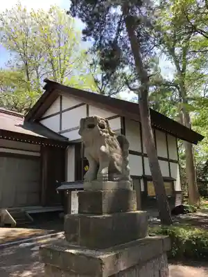 旭川神社の狛犬