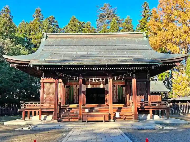 上杉神社の本殿・本堂