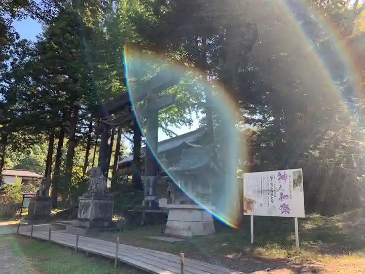 諏訪大社上社前宮のその他建物