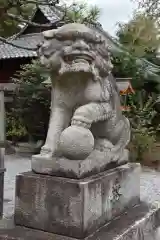 長良神社の狛犬