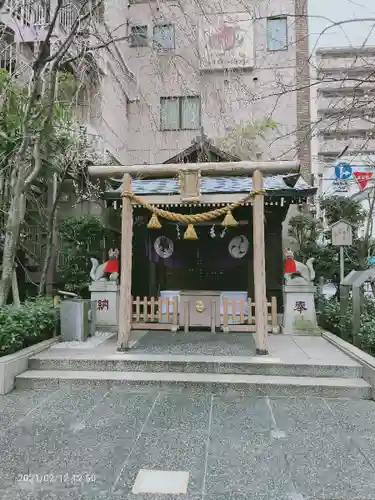 茶ノ木神社の鳥居