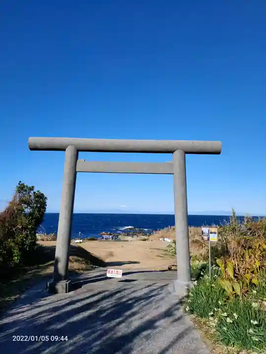 洲崎神社の鳥居