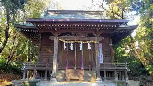 馬場氷川神社の本殿・本堂