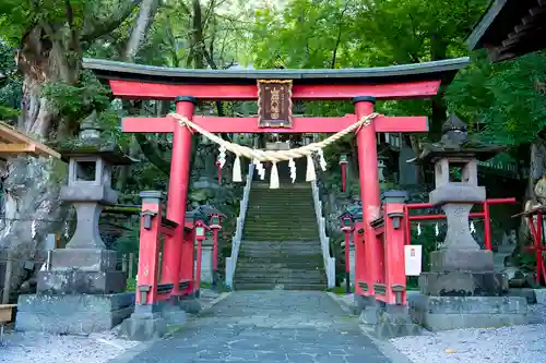 山名八幡宮の鳥居