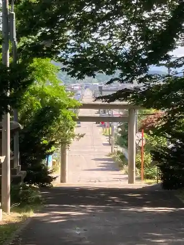 余市神社の鳥居