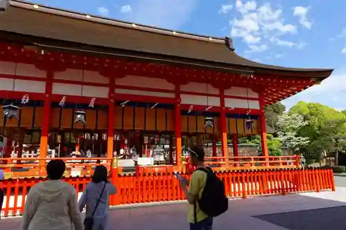 伏見稲荷大社の本殿・本堂