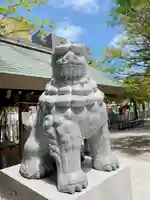 北海道神宮頓宮の狛犬