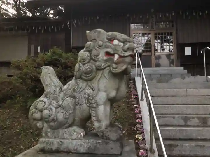 加良比乃神社の狛犬