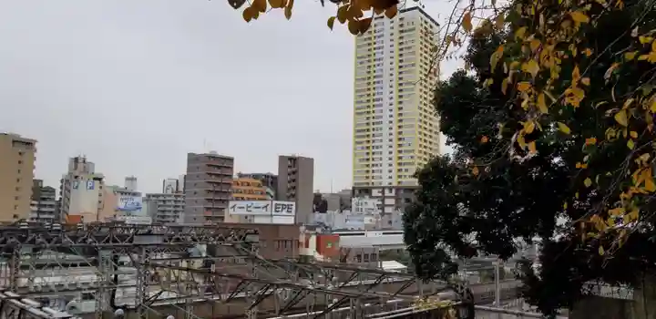 諏方神社の周辺