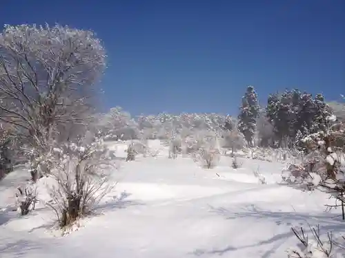 飯笠山神社の周辺