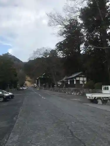 日牟禮八幡宮の景色