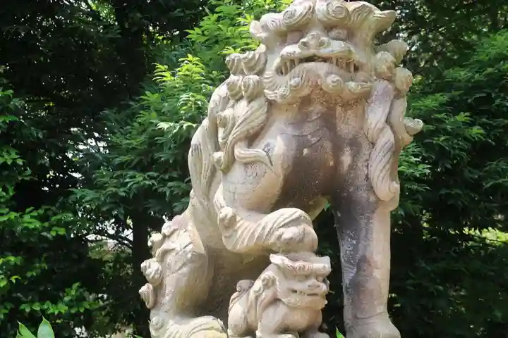 神炊館神社 ⁂奥州須賀川総鎮守⁂の狛犬