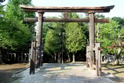 網走神社の鳥居