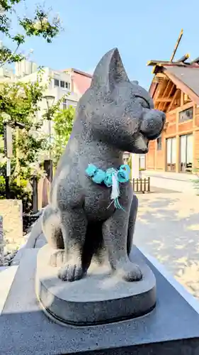 駒込妙義神社の狛犬