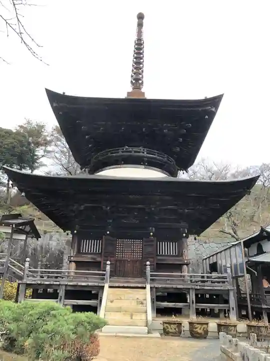 楽法寺(雨引観音)の塔