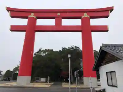 自凝島神社の鳥居
