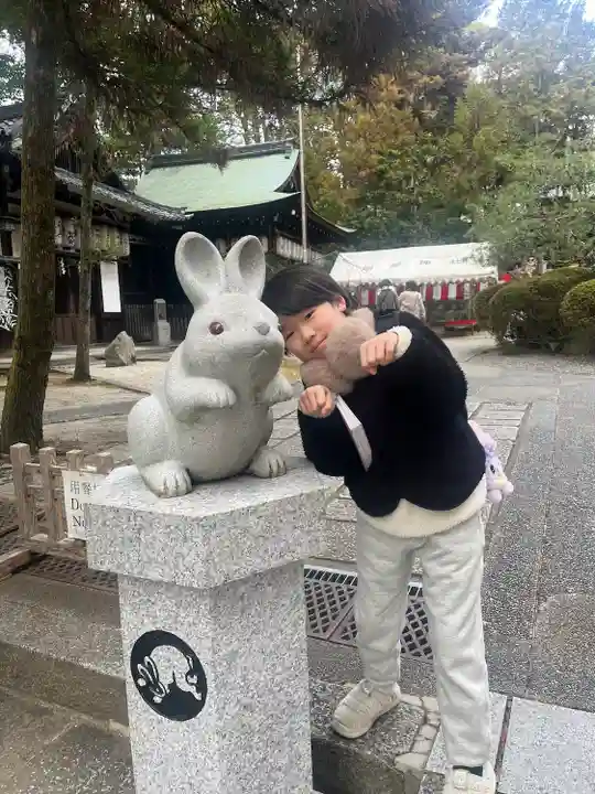 岡崎神社の狛犬