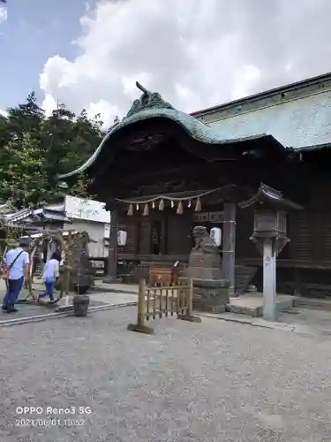 下総国三山　二宮神社の本殿・本堂