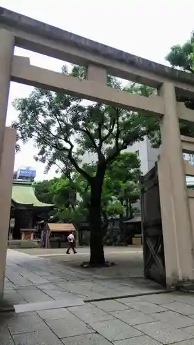 坐摩神社の鳥居