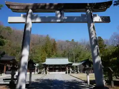 山梨縣護國神社の鳥居