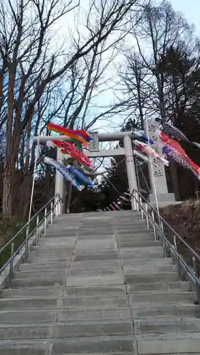 定山渓神社の鳥居