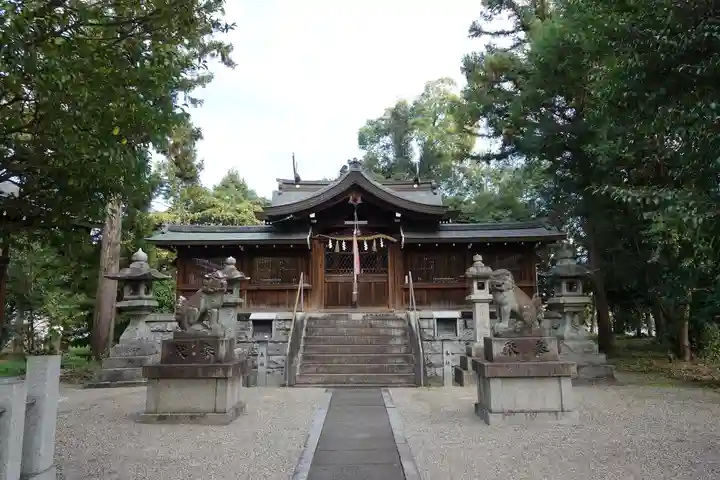 鷺栖神社の本殿・本堂