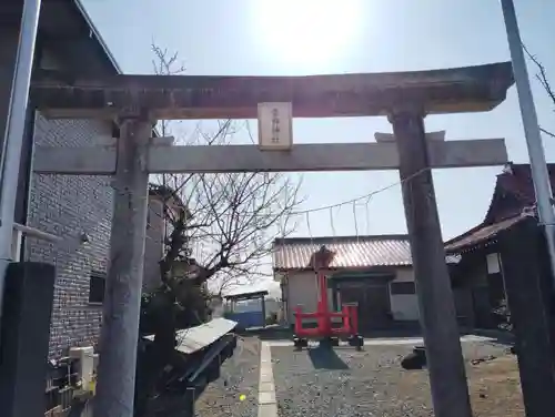 当郷神社の鳥居