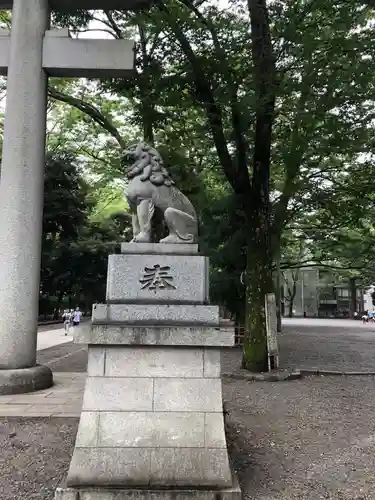 大國魂神社の狛犬