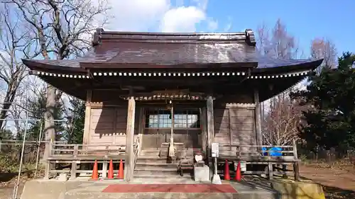 愛國神社の本殿