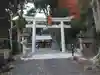 諸羽神社の鳥居