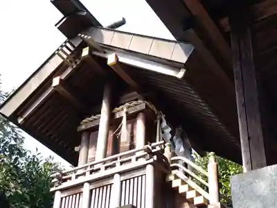 山王社（観音堂屋敷）の本殿・本堂