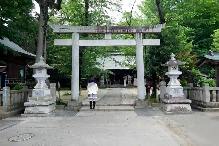 野木神社の鳥居