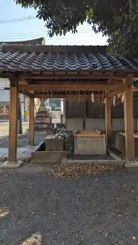 縣神社の手水舎