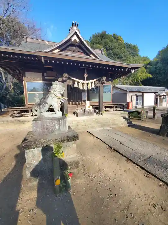 長柄神社の本殿・本堂