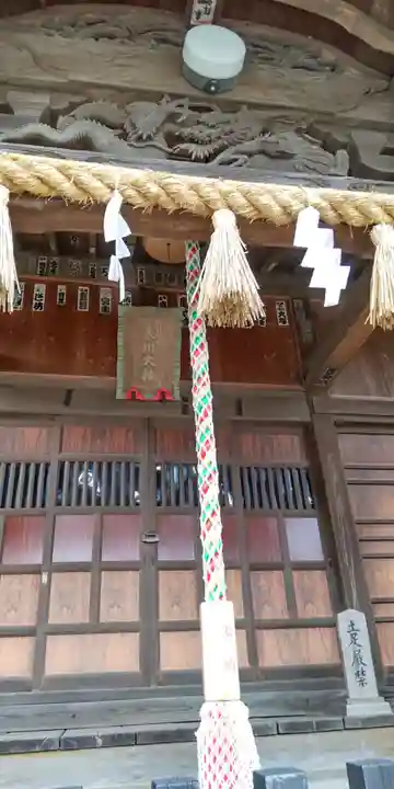 寒川社の本殿・本堂
