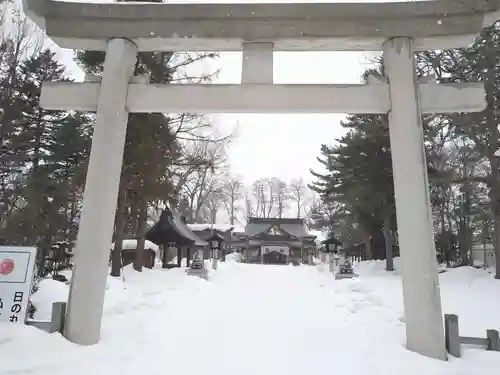 鷹栖神社の鳥居