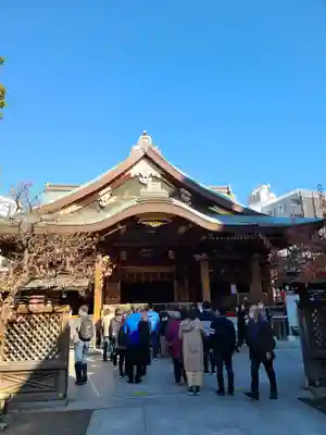 湯島天満宮の本殿・本堂