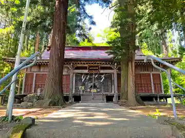 飯縄神社 里宮(皇足穂命神社)の本殿・本堂