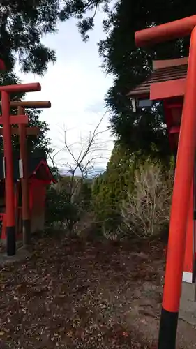 扇森稲荷神社の景色