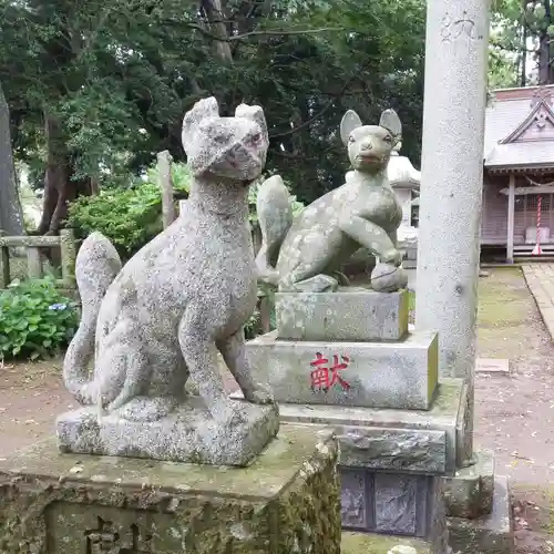 稲荷神社の狛犬