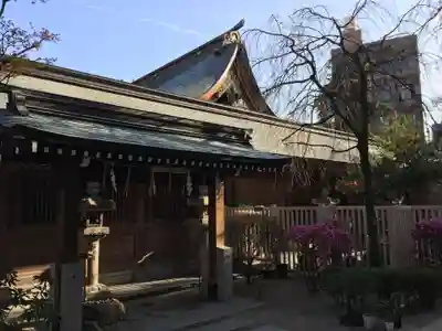 櫛田神社の本殿・本堂