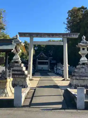 虫鹿神社（前原）の鳥居