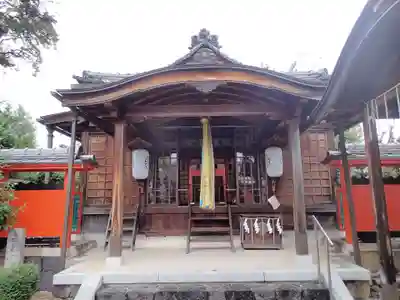 崇道天皇社の本殿・本堂